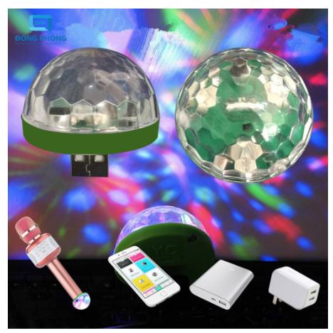 Đèn led usb vũ trường mini cảm ứng theo nhạc