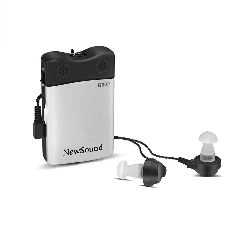 Máy trợ thính 2 tai nghe New Sound B80P âm thanh rõ ràng, trong trẻo