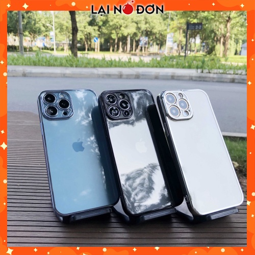 Ốp lưng tpu bảo vệ camera cao cấp viền màu iphone 13 , 13 pro , 13 pro max