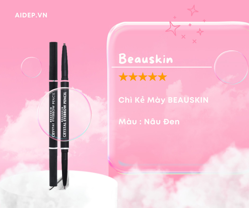 Chì kẻ mày, bút vẽ chân mày makeup beauskin - aidep