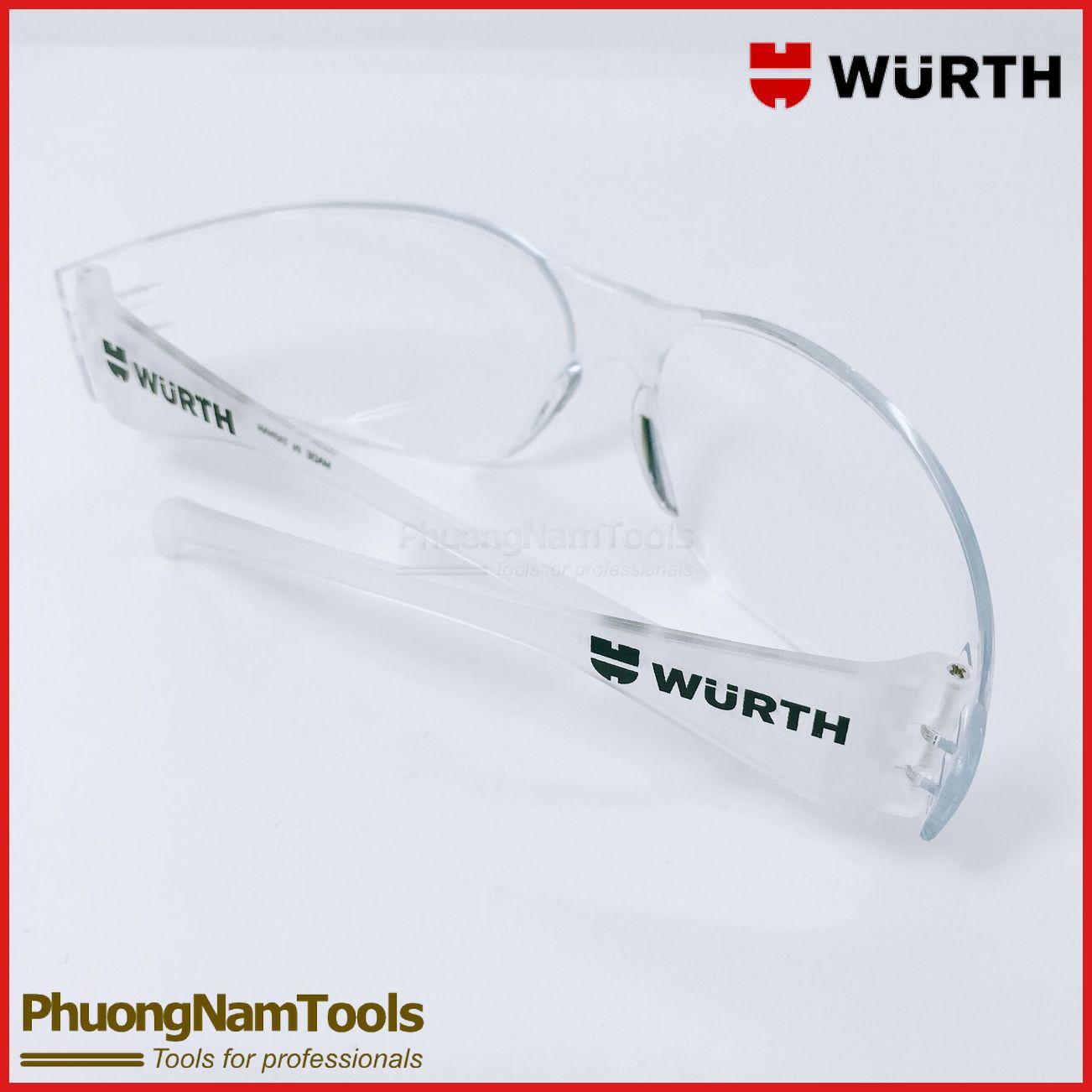 [HCM]Kính Bảo Hộ Lao Động Wurth - Đức - Không trầy xước không gẫy vỡ