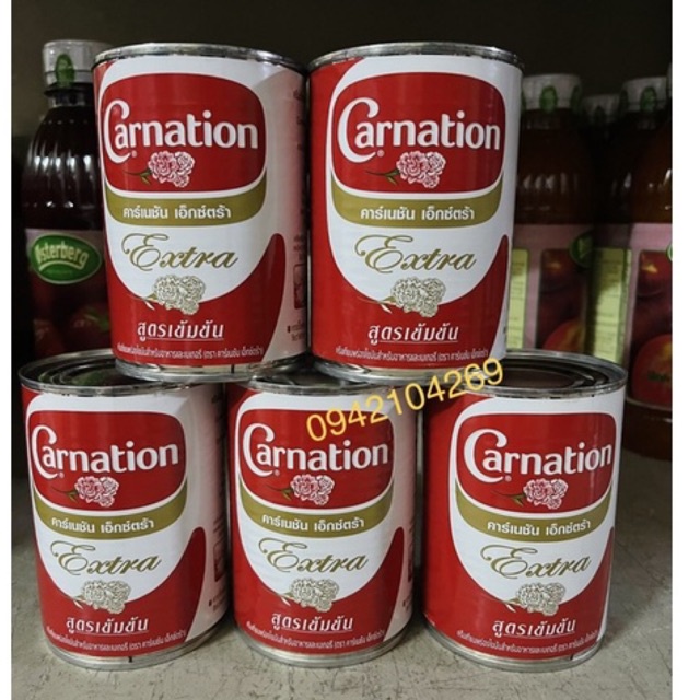 Kem Sữa Ngậy Canation Thái Lan 385g Không béo-Độ ngậy cao