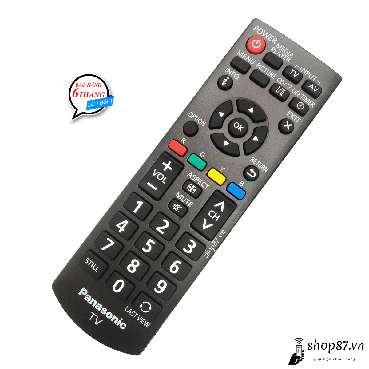 Remote điều khiển tv Panasonic chính hãng N2QAYB