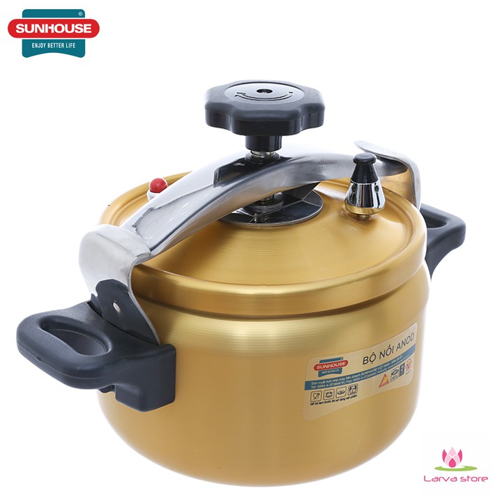 Nồi áp suất anod sunhouse sha8354 3,5l