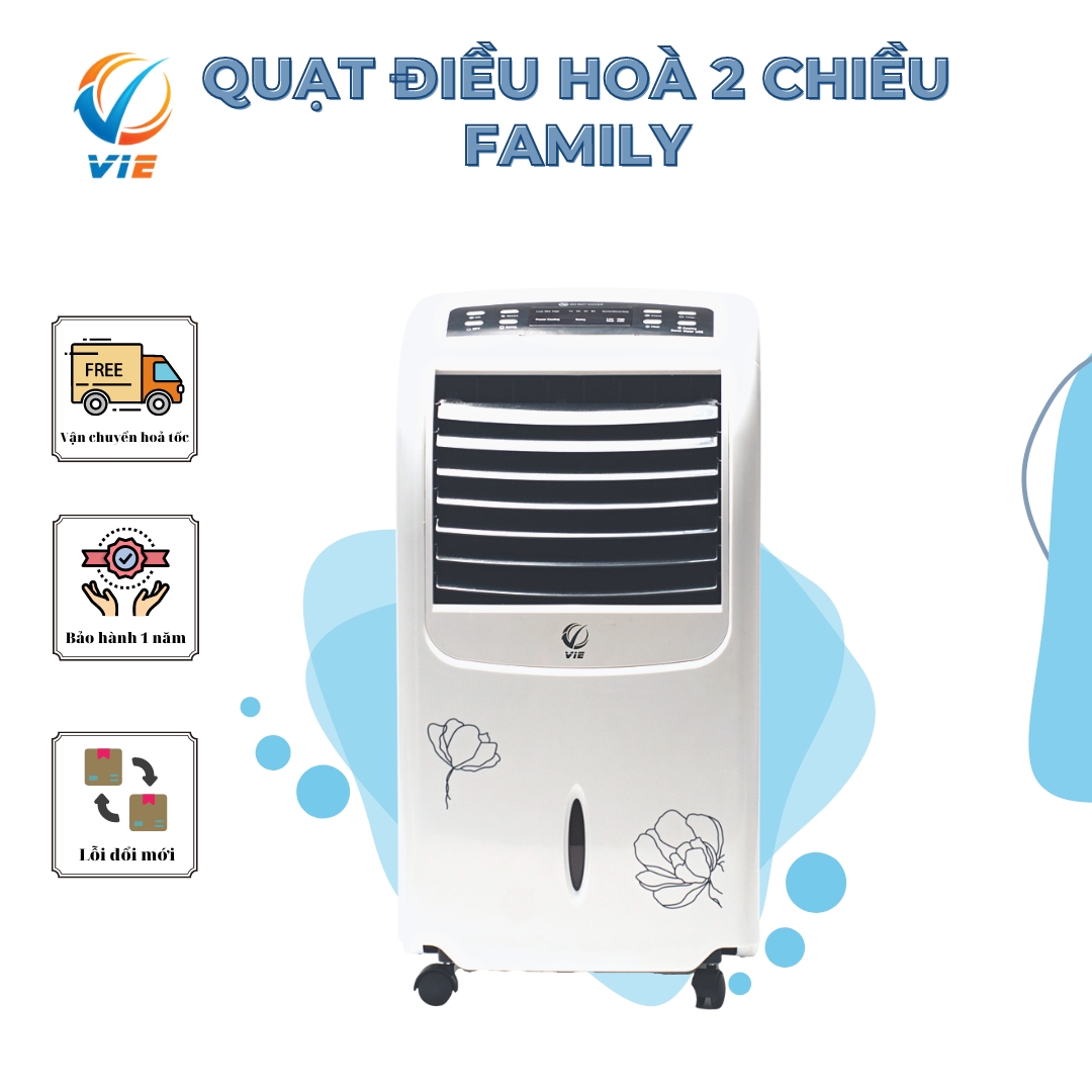 Quạt điều hòa 2 chiều vie-family