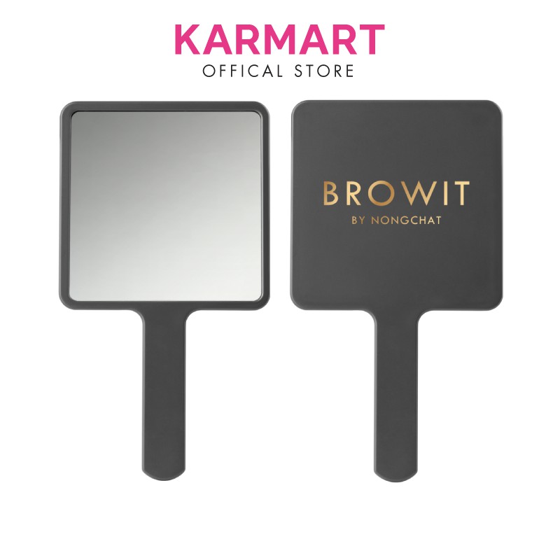 Gương trang điểm cầm tay make up browit nhỏ gọn, tiện lợi