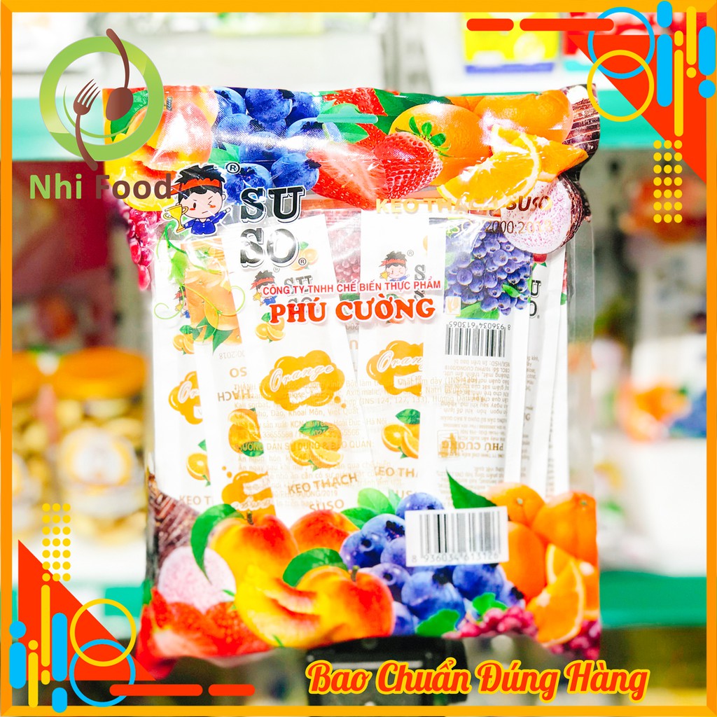 Thạch trái cây suso siêu ngon, giá rẻ, hàng có sẵn