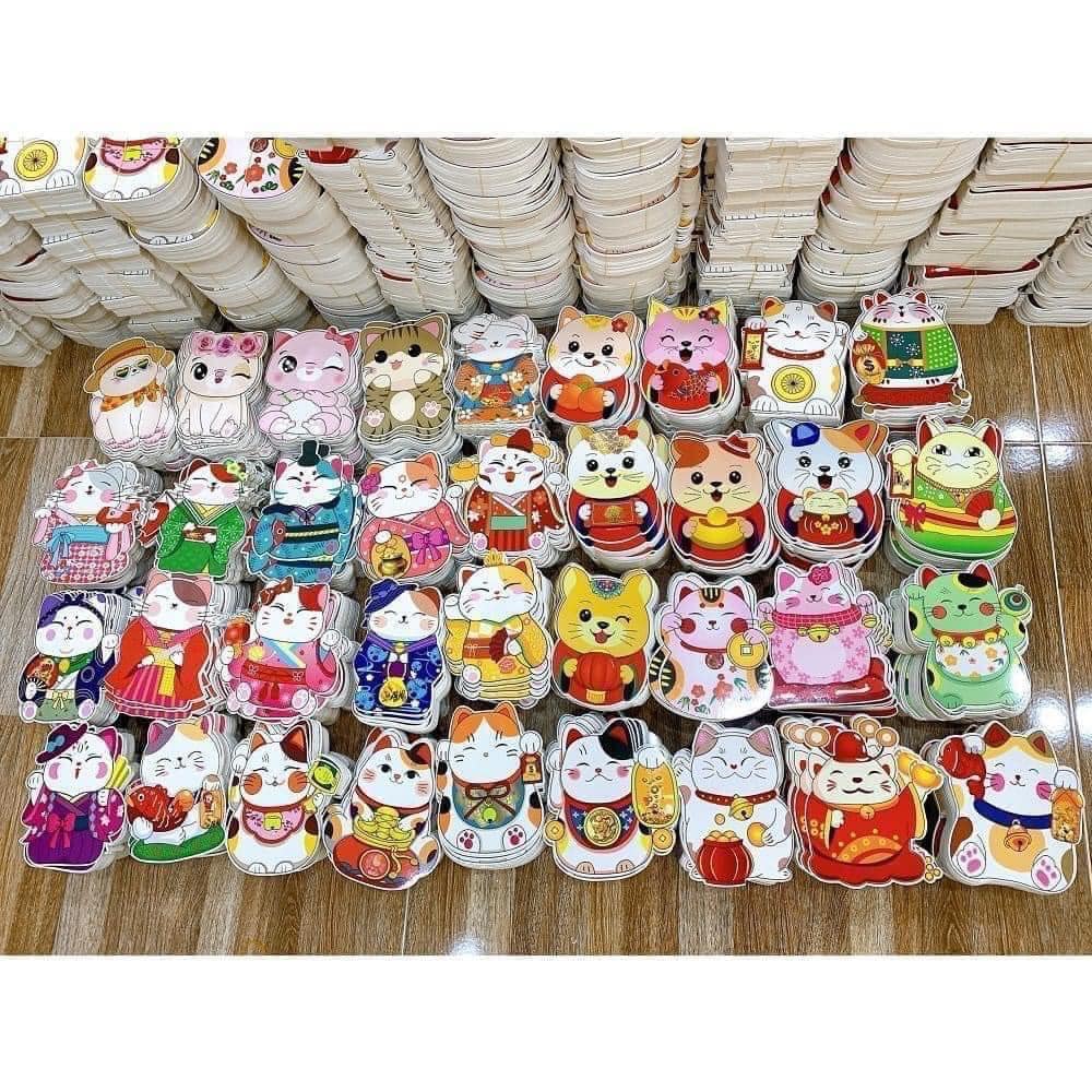 Combo 50 lì xì chibi 2023 siêu hót