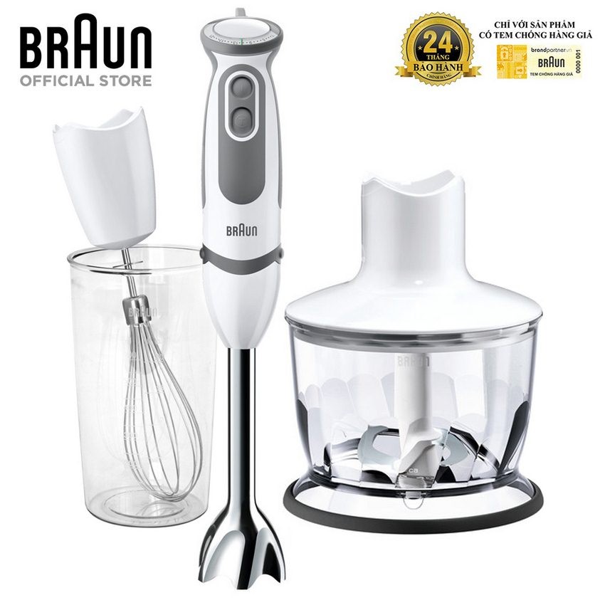 Máy xay cầm tay Braun MQ5035- Nhập Khẩu Chính Hãng