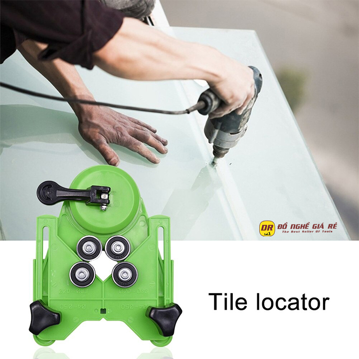 Dụng cụ kẹp giữ mũi khoan kính mũi khoan kiếng mũi khoan khoét lỗ gạch men đa năng
