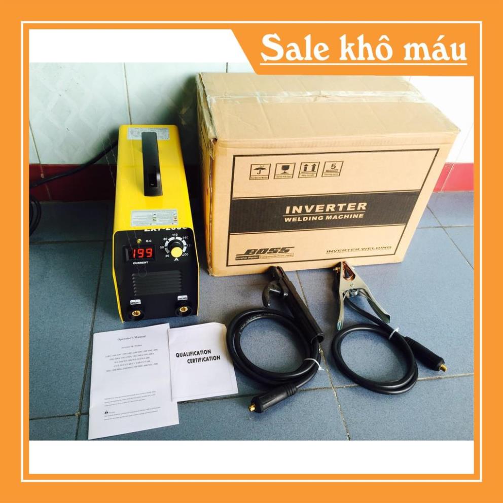 Máy hàn điện tử boss 200a inverter thế hệ mới -zx7