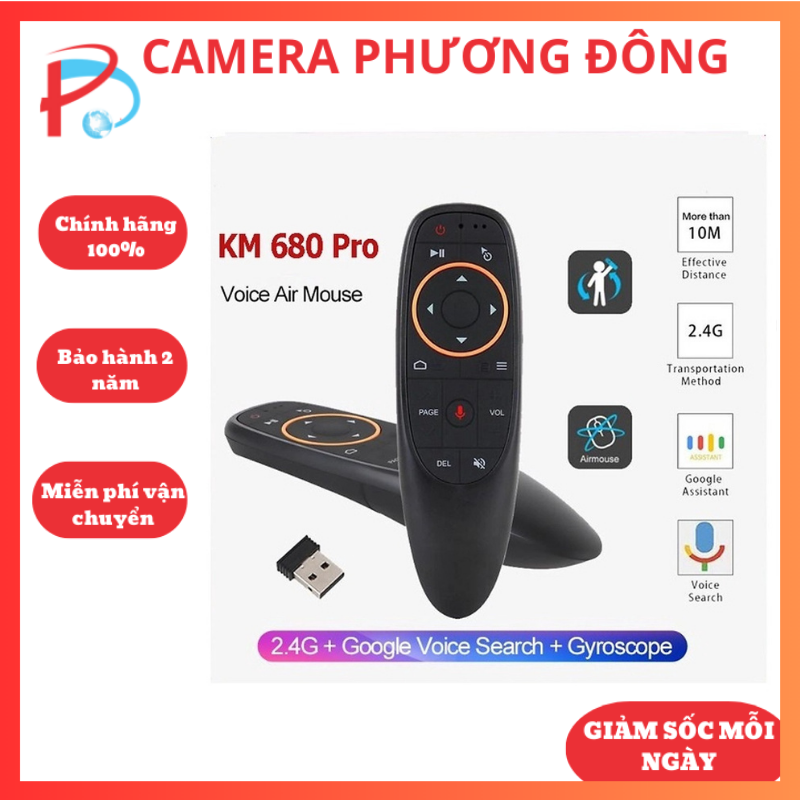 Chuột bay, điều khiển giọng nói - dùng cho tivi air và android tivi box