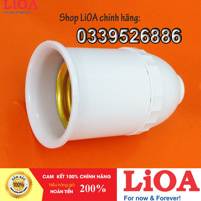 Đui đèn xoáy e27 - thương hiệu lioa