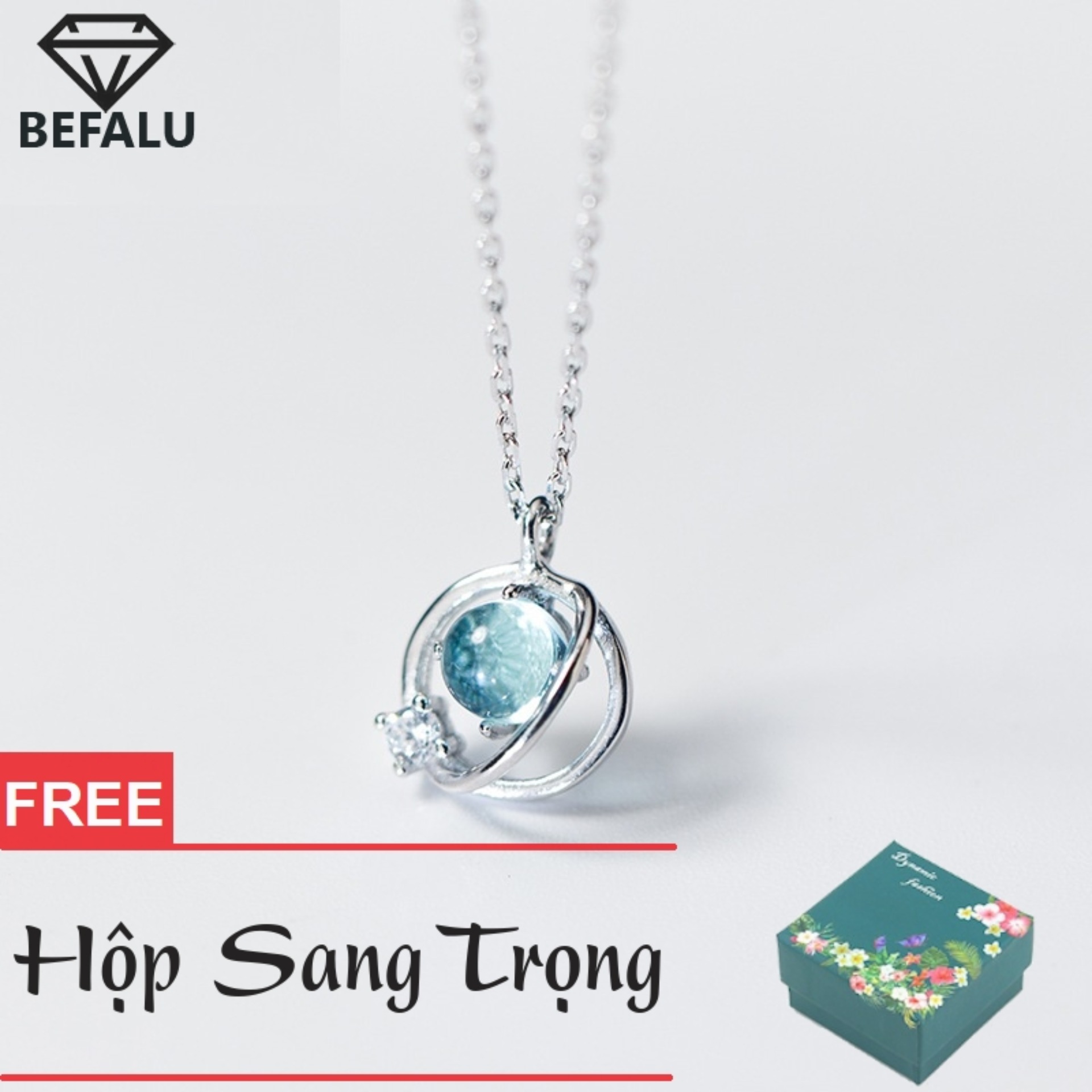 Dây chuyền nữ bạc ý s925 sao thủy phong cách korea vc20 dây chuyền freesize