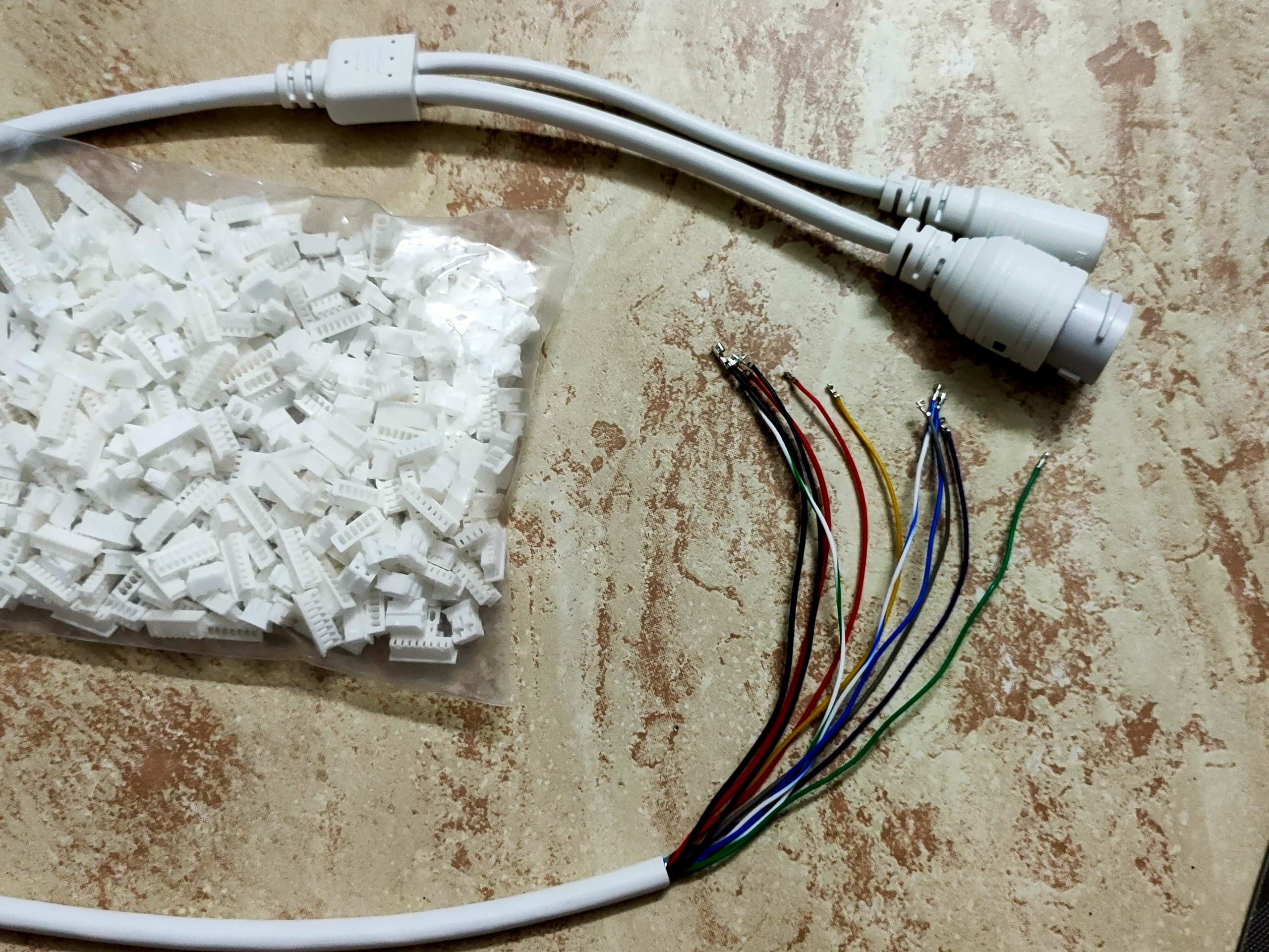 Dây camera ip - tương thích tất cả các dòng cam ip của các hãng - có poe.