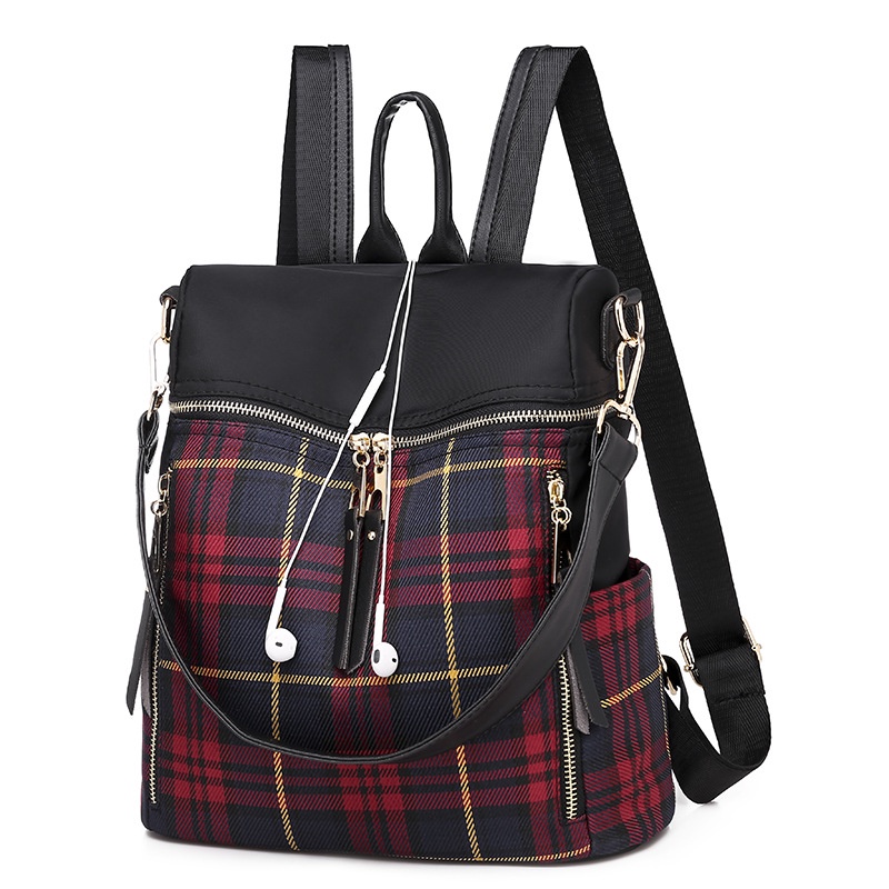 Balo vải Oxford Balo du lịch nữ Balo du lịch hàn quốc đơn giản Nữ học sinh cấp 2 Balo đi học
