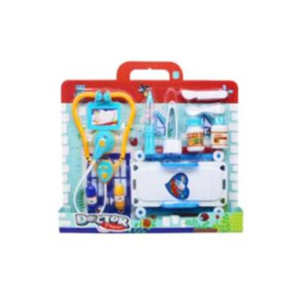 Quà tặng không bán - bộ đồ chơi bác sĩ dạng nhà doctor toy 1