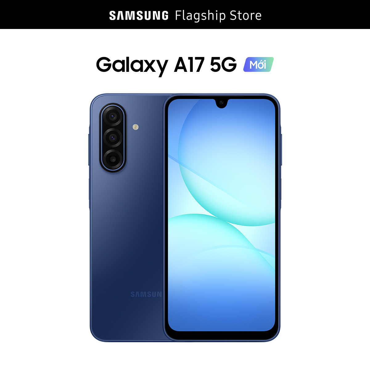 Điện Thoại Samsung Galaxy A17 5G (8/128GB), Kính Cường Lực Gorilla Victus, Camera 50MP & IOS, AI Gemini - 3