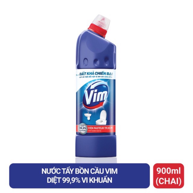 Nước tẩy bồn cầu vim diệt khuẩn