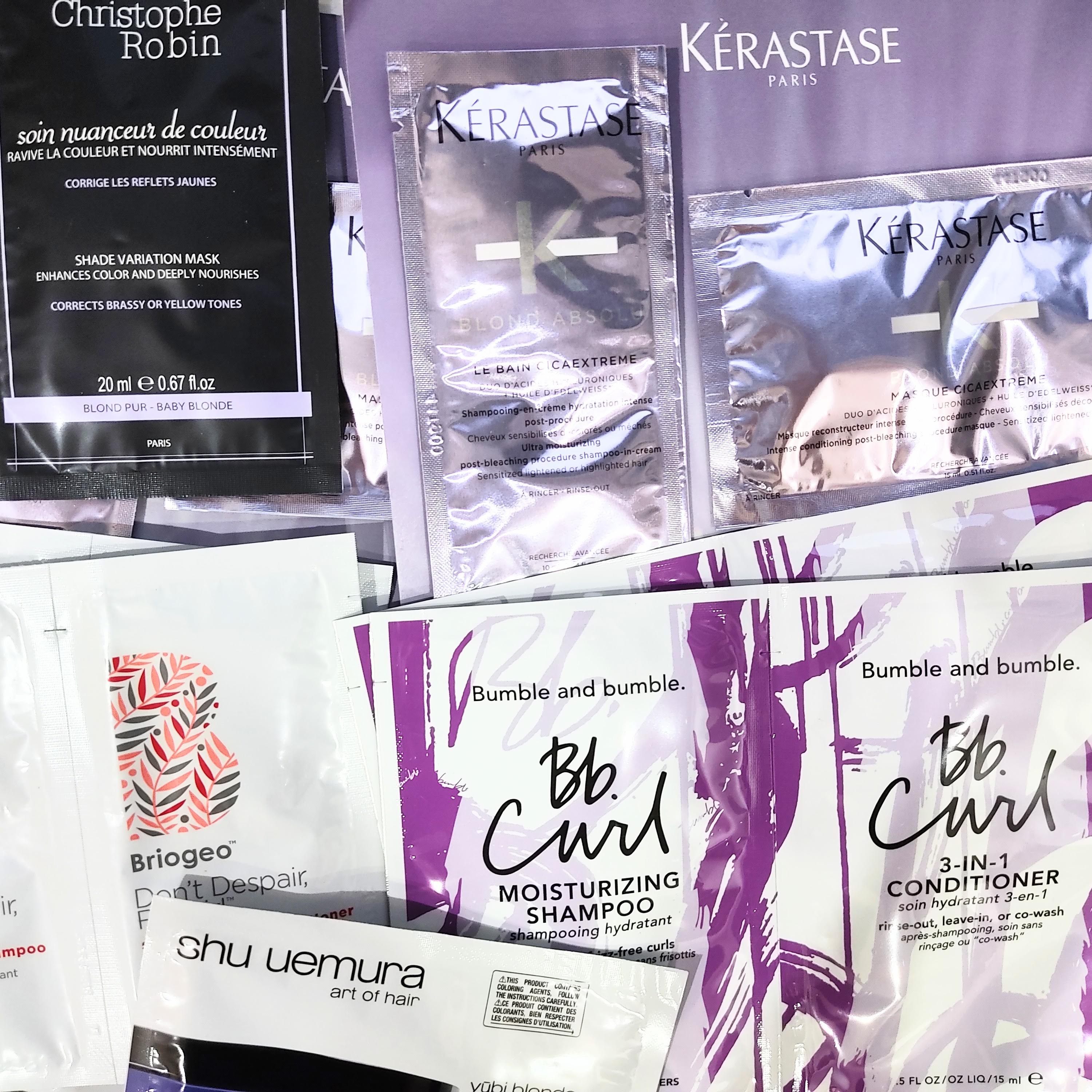 Sample dưỡng tóc - Cặp dầu gội xả hair mask dưỡng tóc các hãng