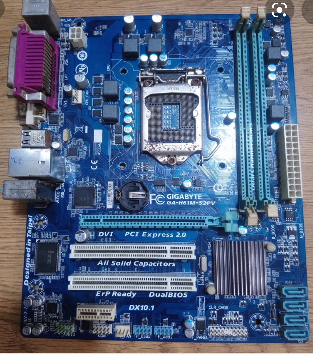 Combo main h61 + 8gb + core i5 3220 bóc máy