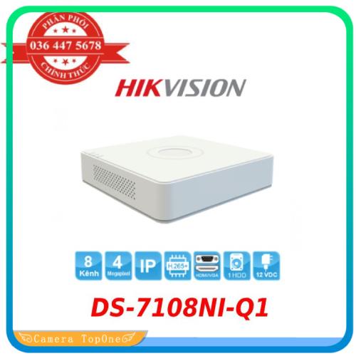 Đầu ghi IP 8 kênh Hikvision DS-7108NI-Q1 H.265+