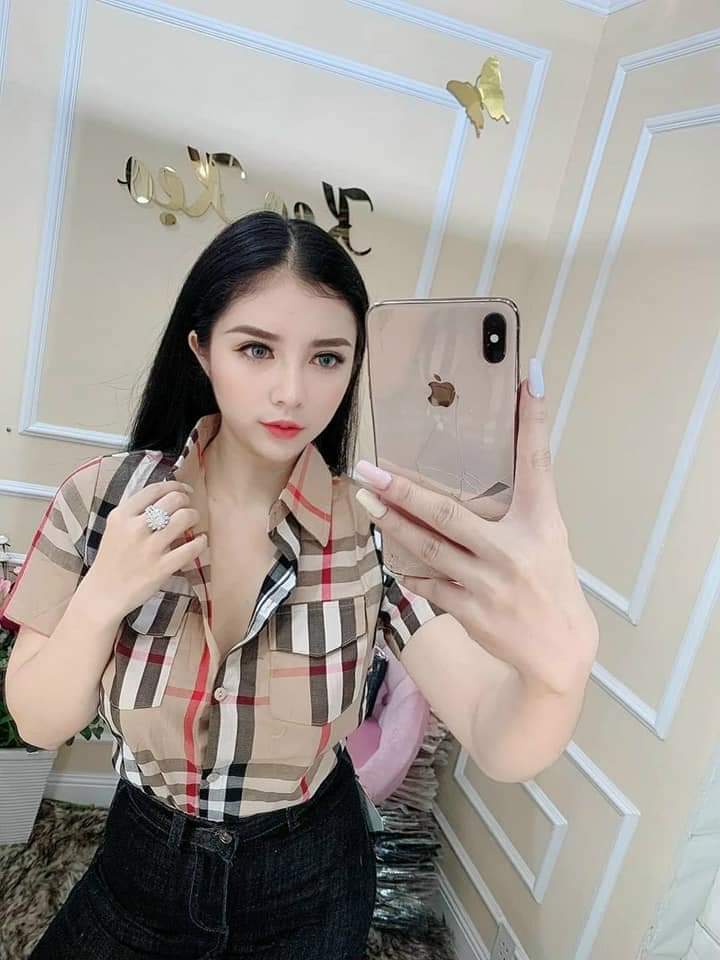 Áo sơ mi sọc kẻ trẻ trung cá tính siêu xinh siêu hót