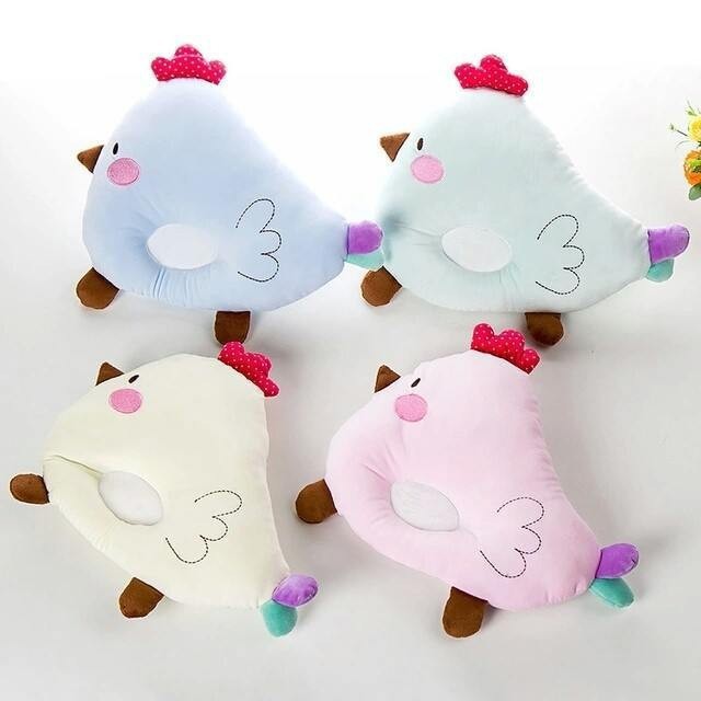 Gối lõm hình chú gà bông siêu mềm