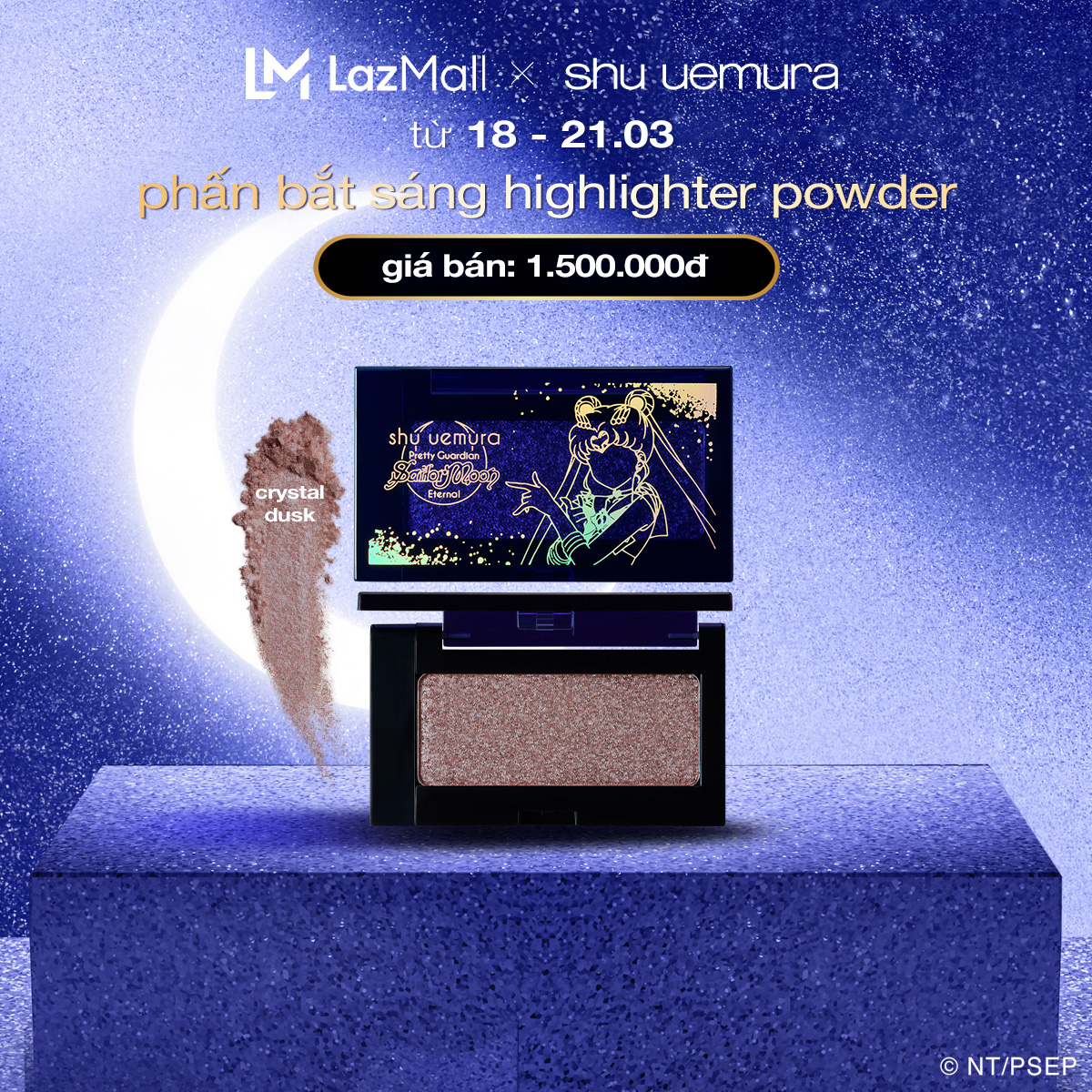 Phiên bản giới hạn Sailor Moon | phấn bắt sáng shu uemura highlighter