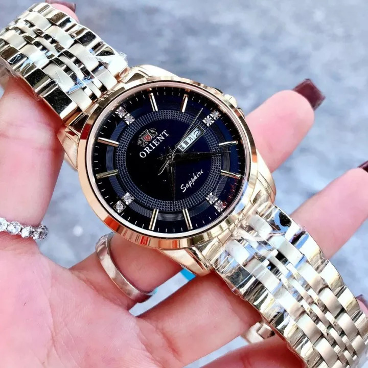 Đồng hồ orient - đồng hồ nam - đồng hồ nam dây kim loại 0rient o6 size 40 mm fullbox