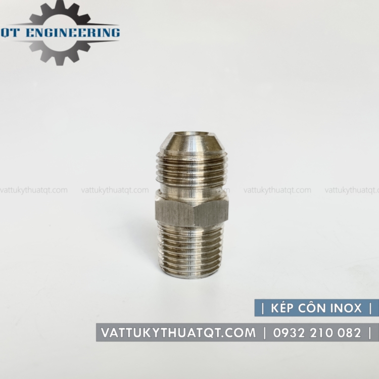 Kép Côn Inox 304 (Hệ Ren Mỹ) - DN25 (phi 34mm) - VATTUKYTHUATQT.COM