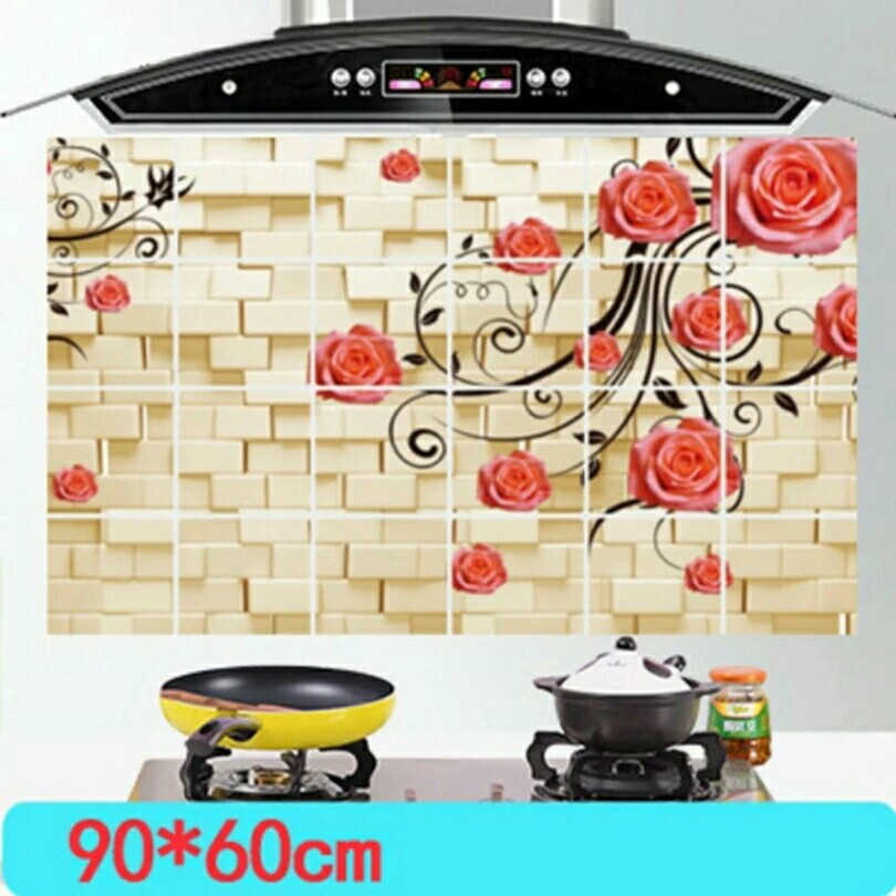 Combo 2 Giấy dán bếp chịu nhiệt loại lớn 60x90cm