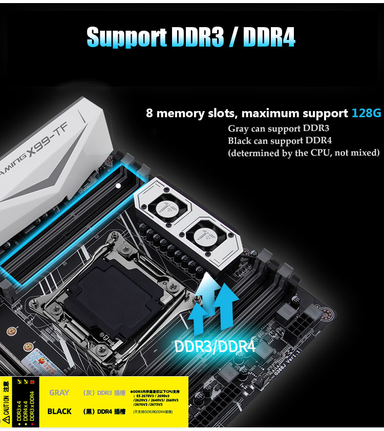 Mainboard HUANANZHI X99 TF-Q. Bo Mạch Chủ X99-TF LGA 2011