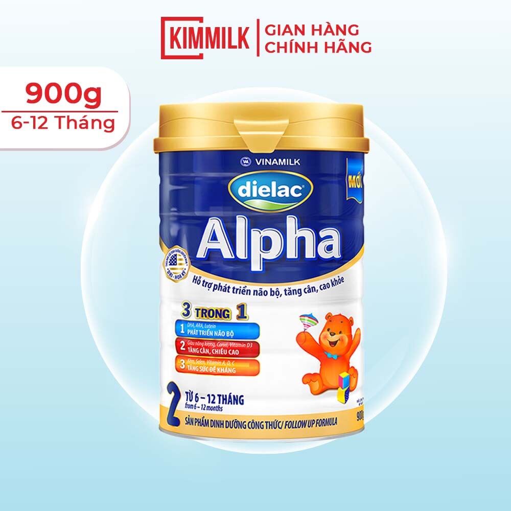 Sữa bột dielac alpha 2 900g