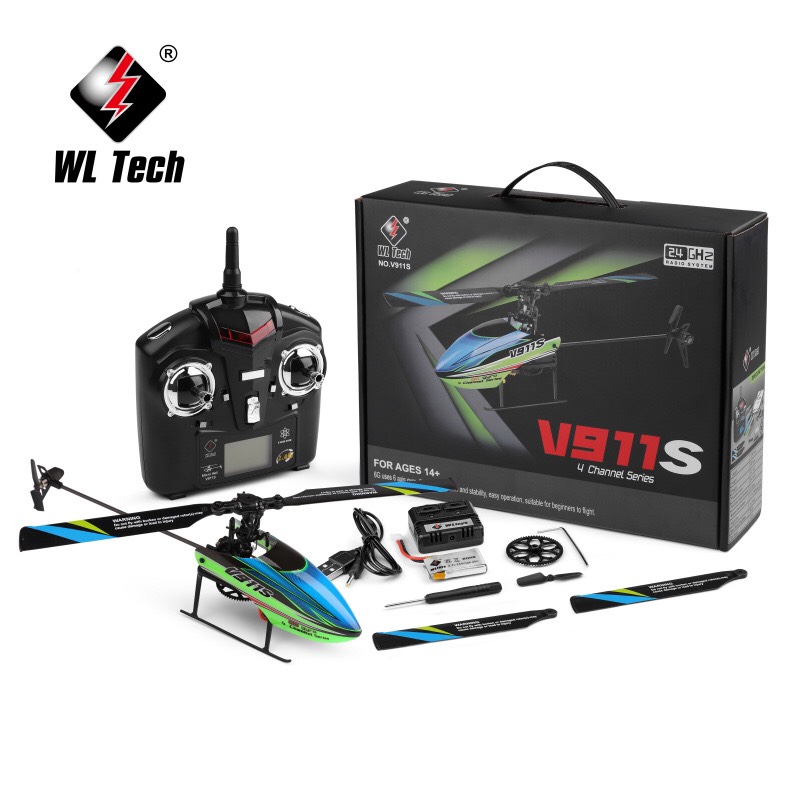 Máy bay trực thăng điều khiển từ xa Wltoy V911S