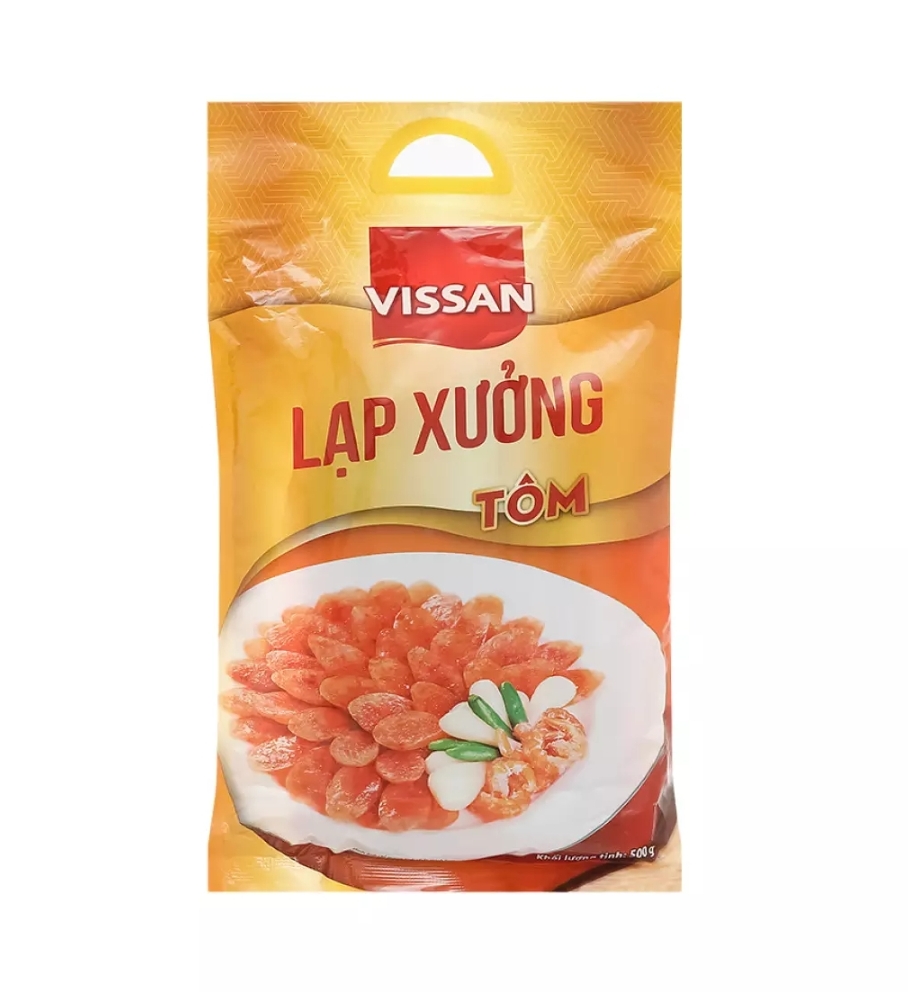 Lạp xưởng tôm visan bịch 500g