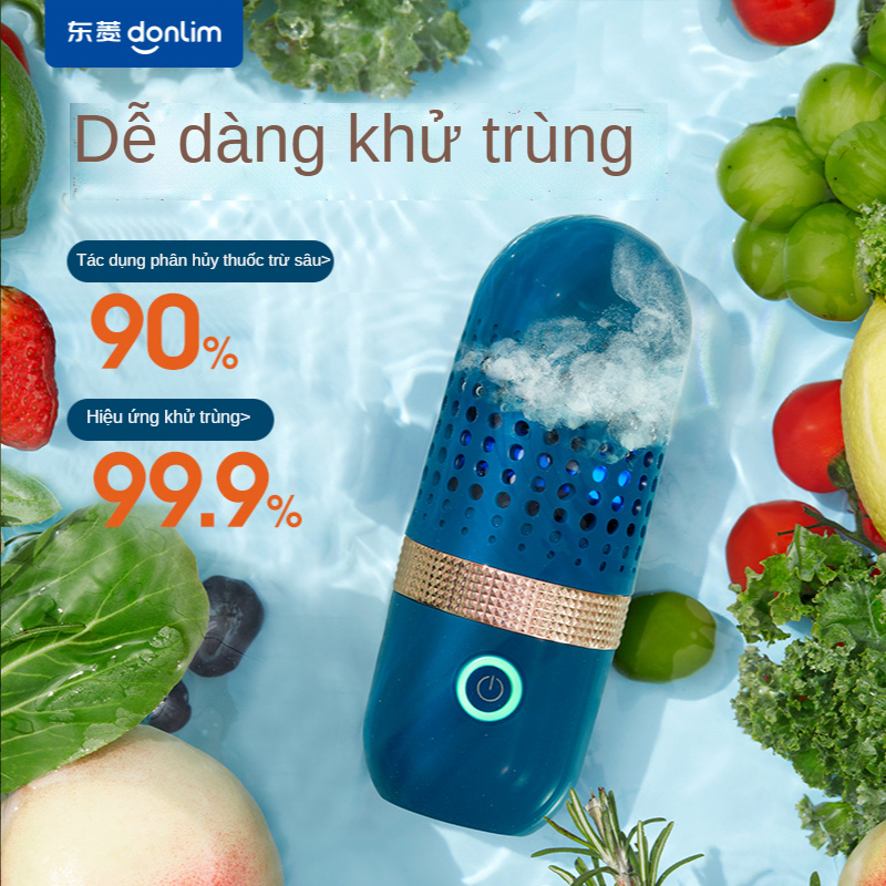 máy rửa rau máy rửa rau củ quả sóng âm máy rửa rau củ quả sóng âm máy rửa rau củ quả máy khử độc hoa quả thực phẩm Hoàn toàn tự động  Dongling