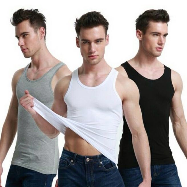 [HCM]Áo ba lỗ Gmark - Gunze màu trắng SMLXLXXL