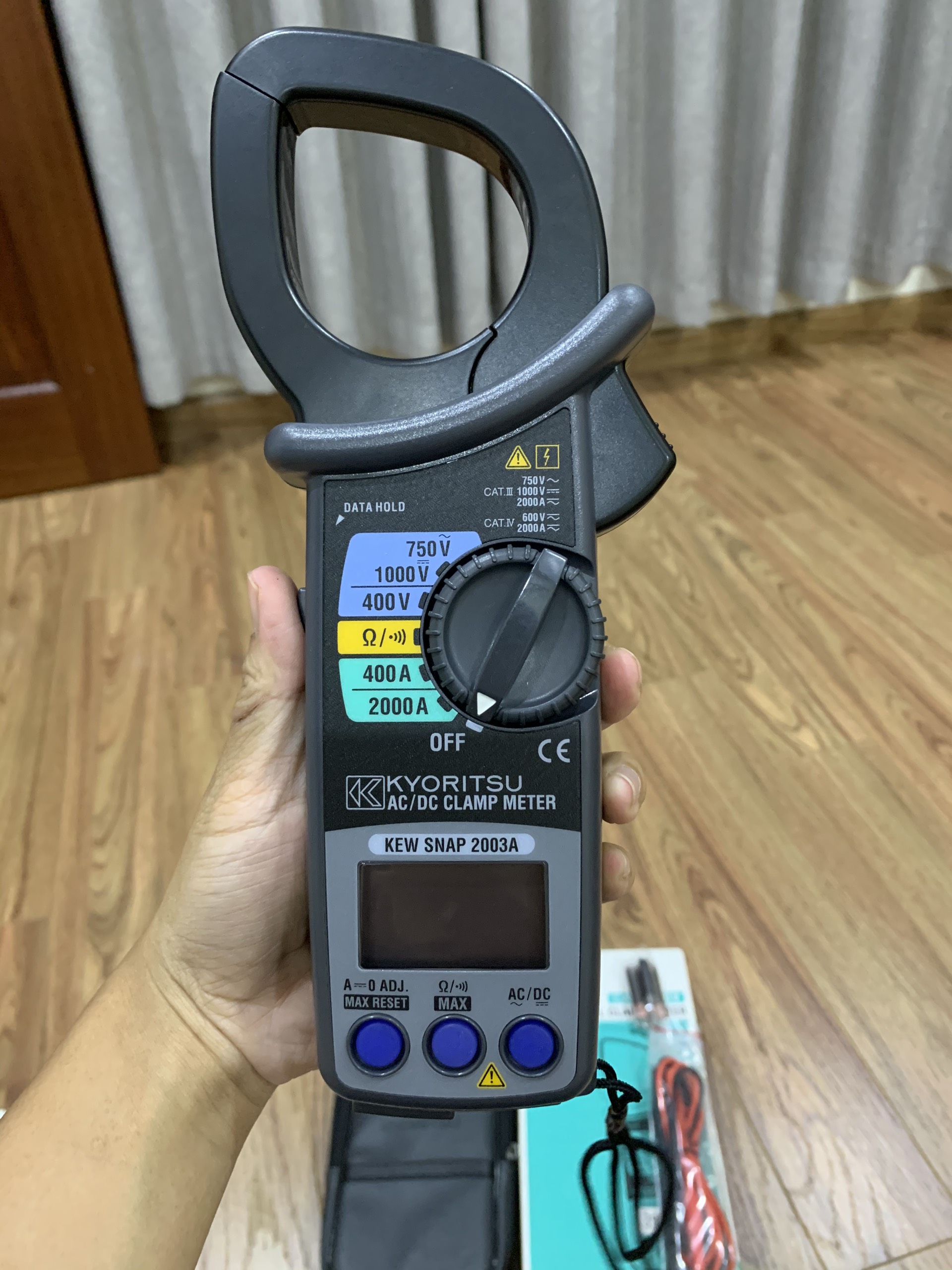 Ampe kìm AC/DC KYORITSU 2003A (2000A)