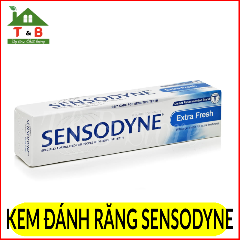 Kem đánh Răng Sensodyne Thơm Mát Giảm Ê Buốt Bảo Vệ Toàn Diện (GIAO MÀU NGẪU NHIÊN)