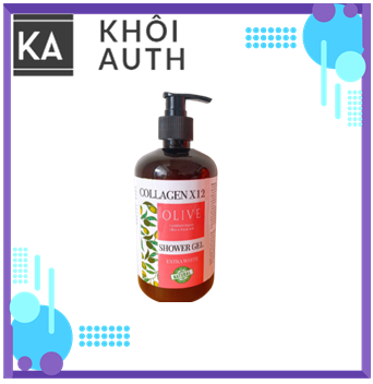 sữa tắm thải độc trắng da collagen x12 dành cho face và body 500ml mẫu mới có check qrcode