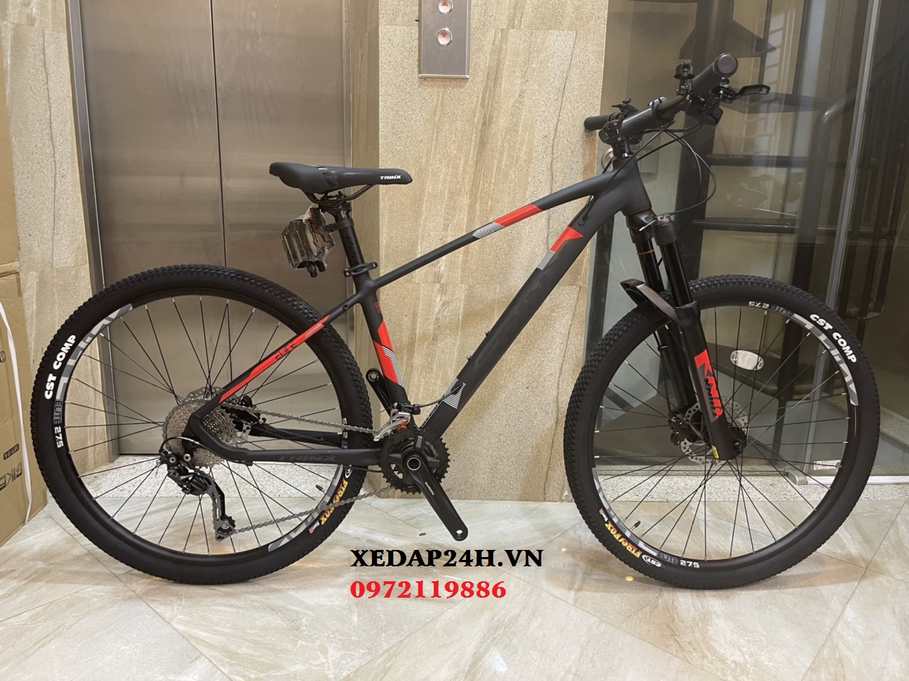 Xe đạp thể thao cao cấp trinx x7 elite 2021 kiểu dáng đẹp bộ chuyển tốc deore 20s