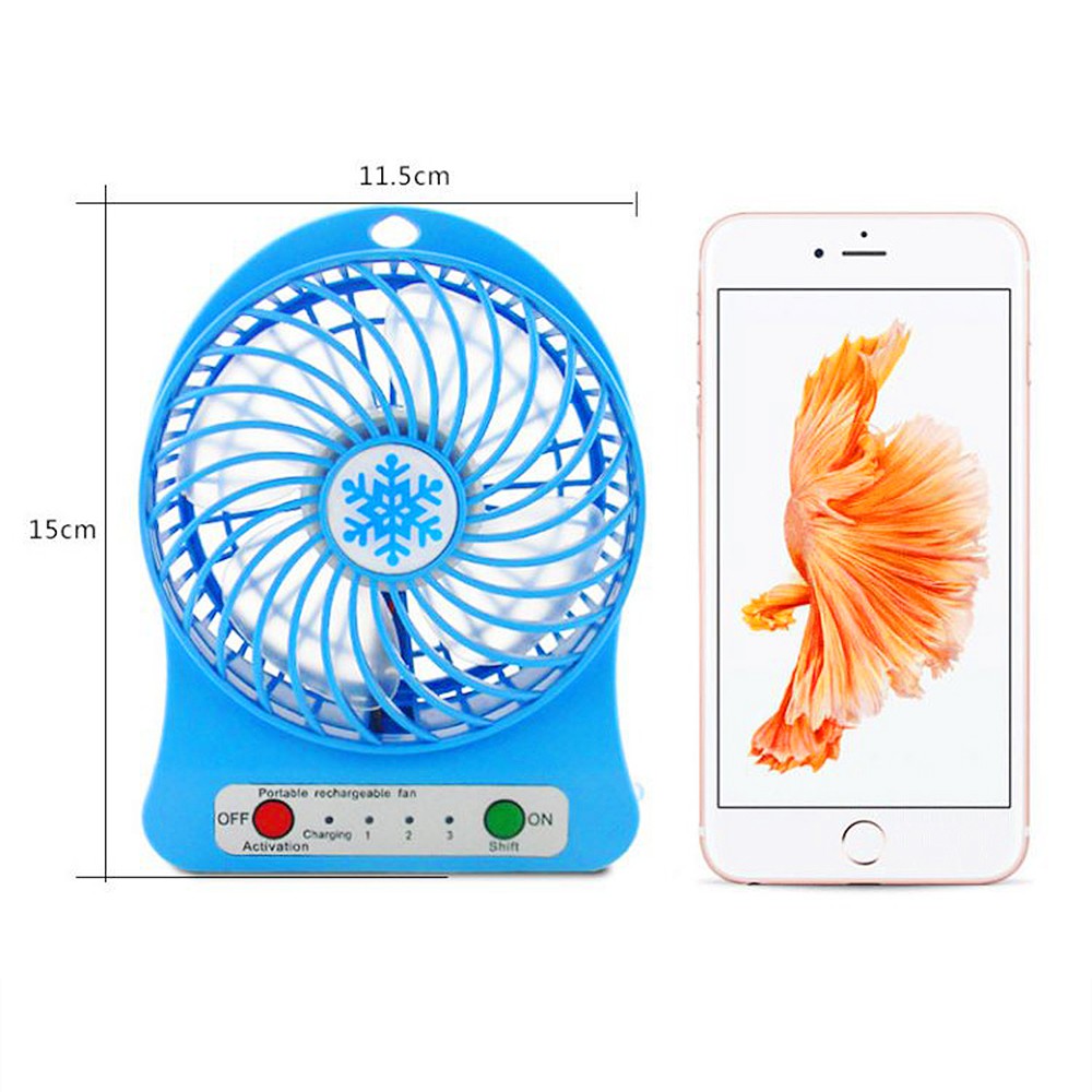 Quạt mini 3 tốc độ giá rẻ siêu mát cho mùa nóng