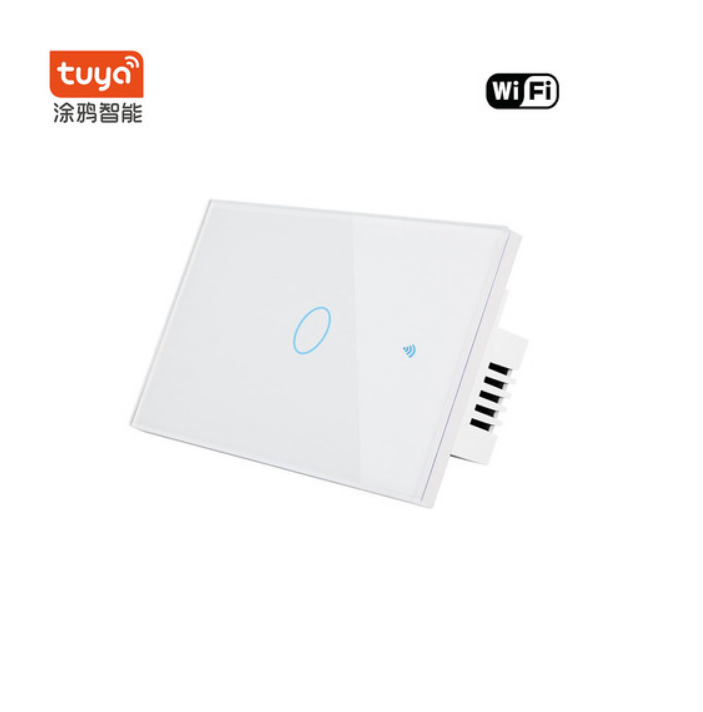Công tắc cảm ứng,công tắc Wifi Smart Switch app Smart Life,app Tuya  (Chữ nhật 4 nút,3 nút,2 nút,1 nút) nhà thông minh
