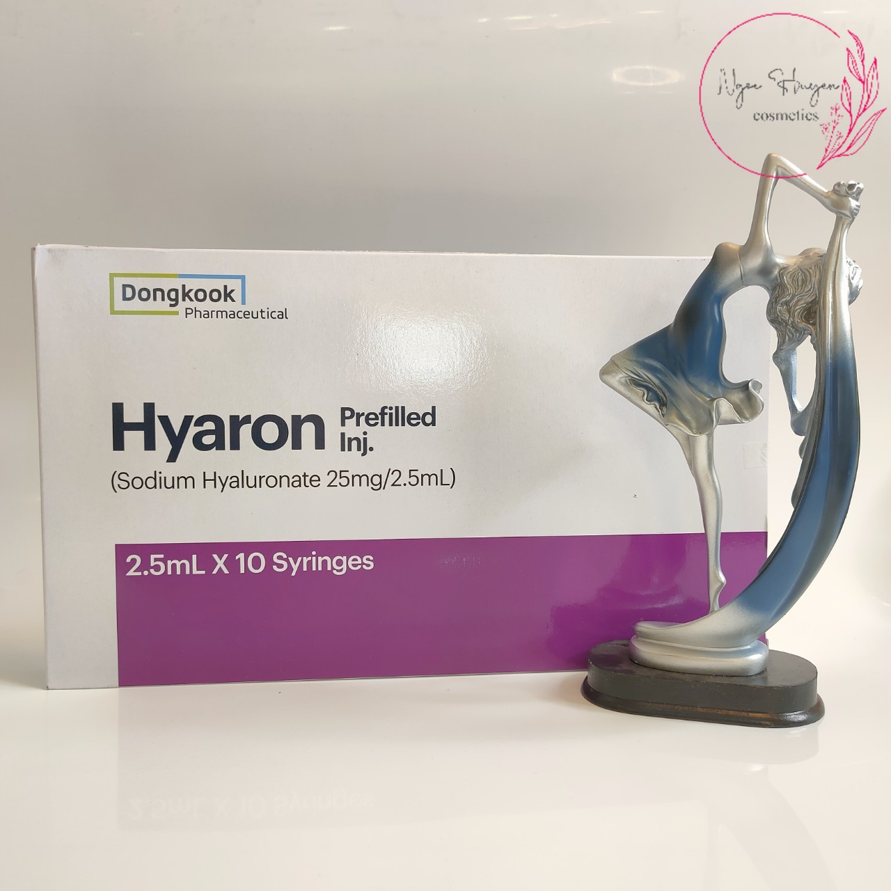 Tinh chất căng bóng da ha hyaron - 1 hộp 10 thanh 2.5ml