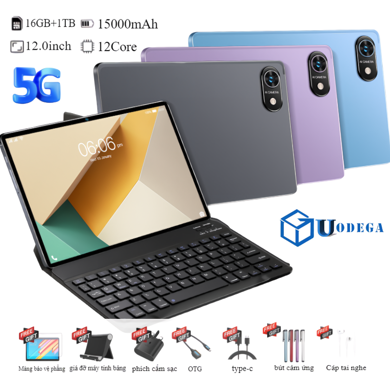 [Mua 1 tặng 6] Máy tính bảng TAB 2024 P70 12.0 inch mới, gọi 4G/5G, Full HD 15000mAh, hỗ trợ thẻ SIM kép Máy tính bảng 5G 16GB RAMROM1024GB máy tính bảng Máy tính bảng Android 13.0 miễn phí vận chuyển