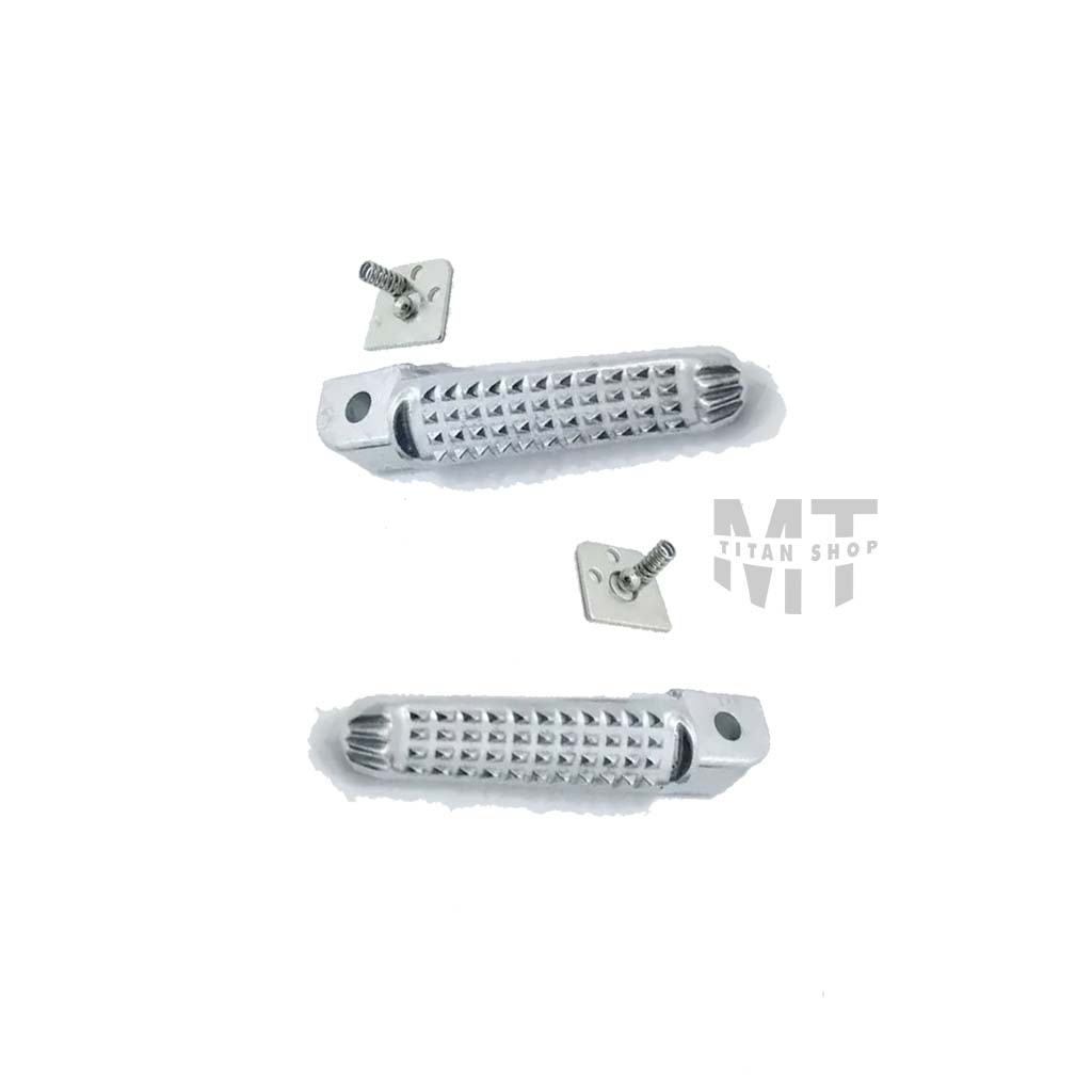 1 Bộ Gác Chân Nhôm CNC Kiểu Raider Gắng Các Dòng Xe Wave, Dream, Sirius, Future, Jupiter, Ex...-MTS