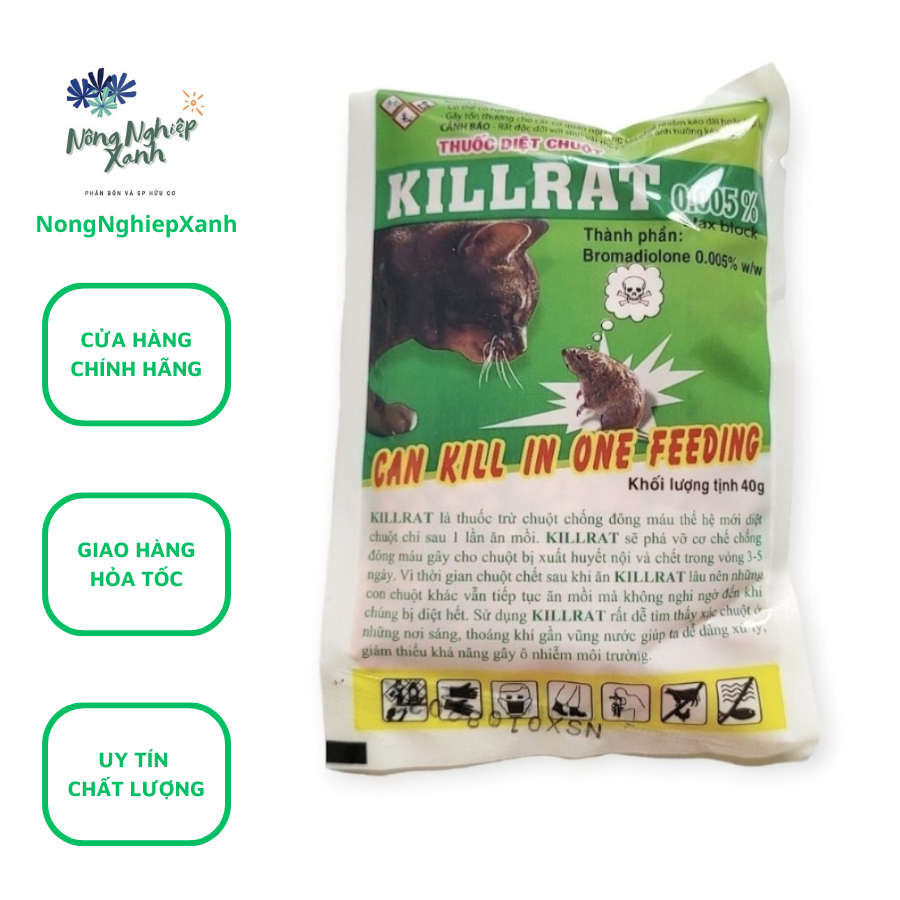 Thuốc Diệt Chuột KILLRAT 0.005% - Forward International Ltd bẫy chuột