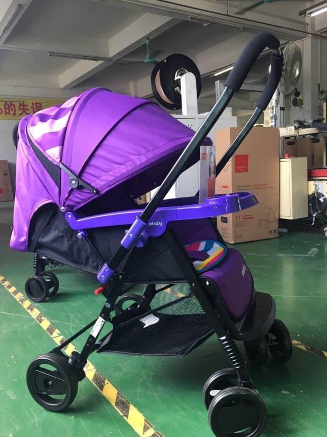 Xe đẩy trẻ em cao cấp 2 chiều Seebaby T11  Tặng kèm đệm + màn chống muỗi