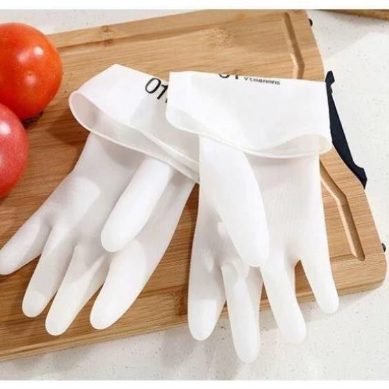 Bộ gang tay cao su con hươu CAO CẤP siêu dai làm vườn, rửa chén bát, làm bếp, gang tay cao su siêu dai siêu bền